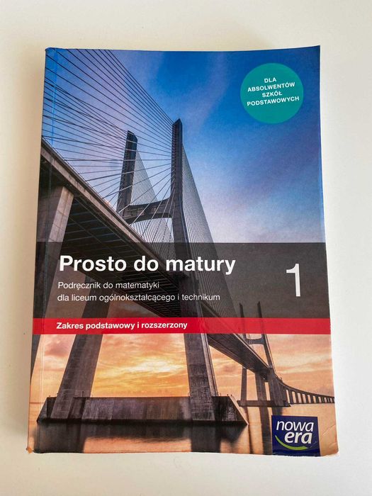 Prosto do matury 1, Nowa Era, zakres podstawowy i rozszerzony