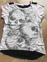 T-Shirt, bluzka koszulka czaszki 134