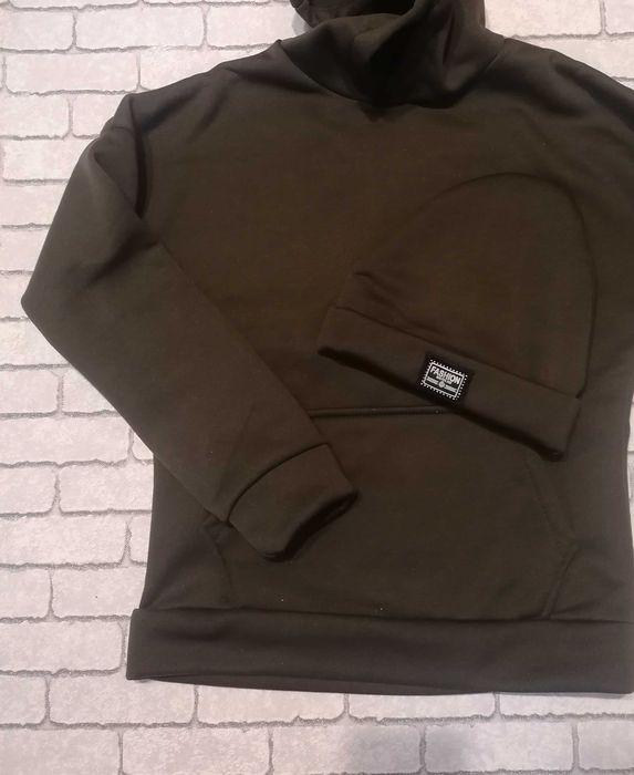 Жіночий теплий костюм трійка  + шапочка тринитка на флісі