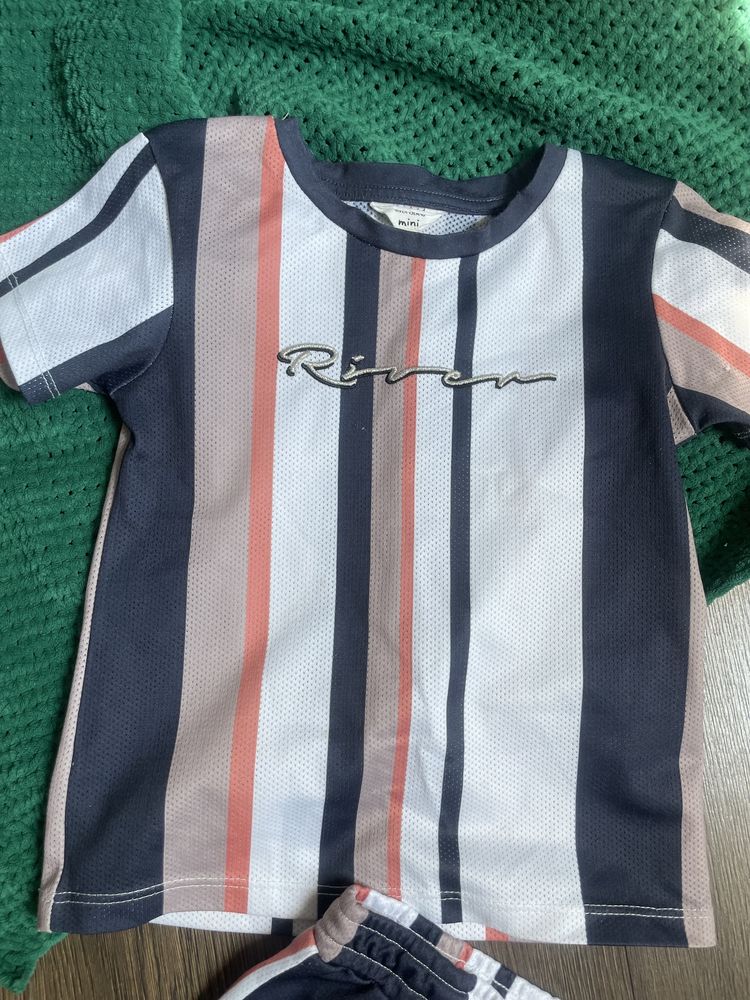 Шорти футболка костюм river island спортивний повсякденний 4-5 р
