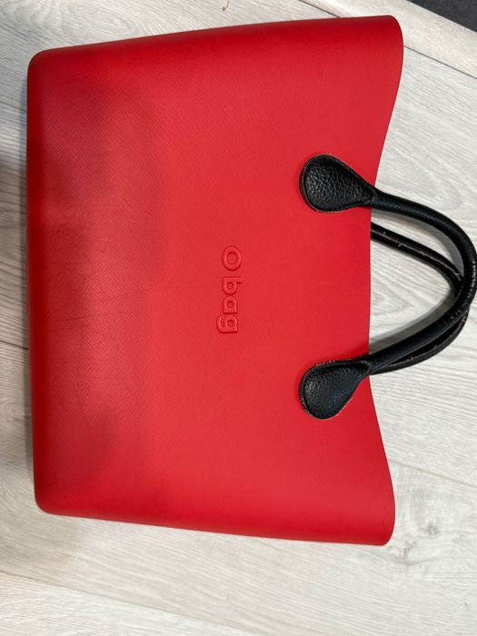 Сумка O bag червоного кольору classic