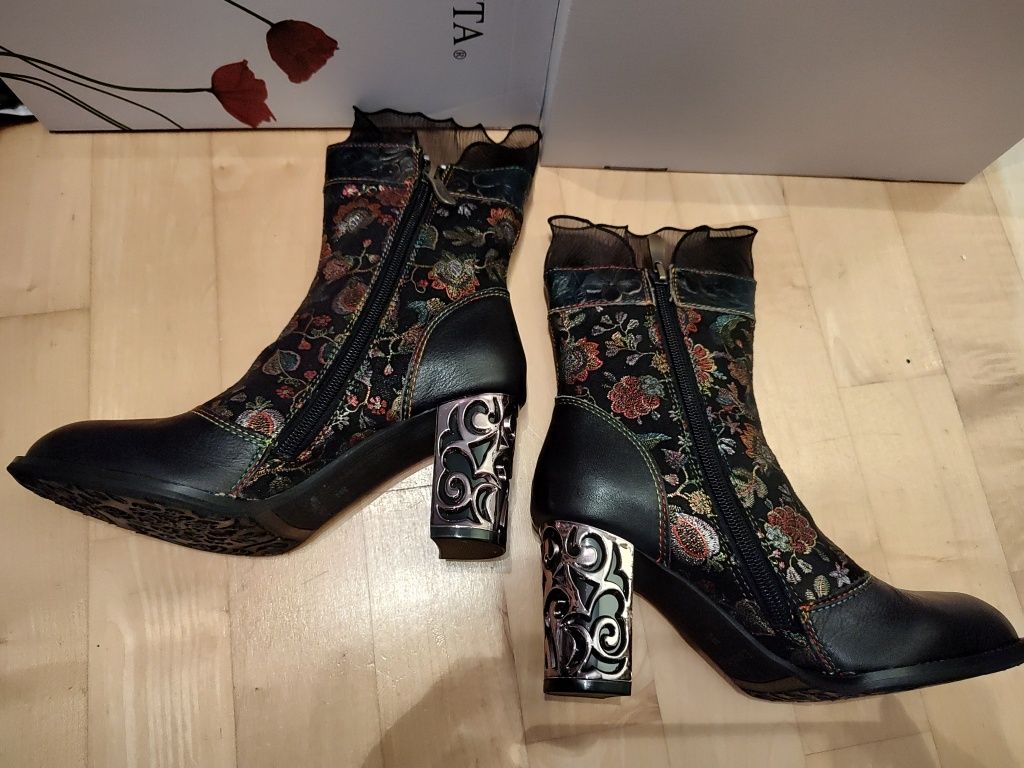 Nowe botki Laura Vita - r.36