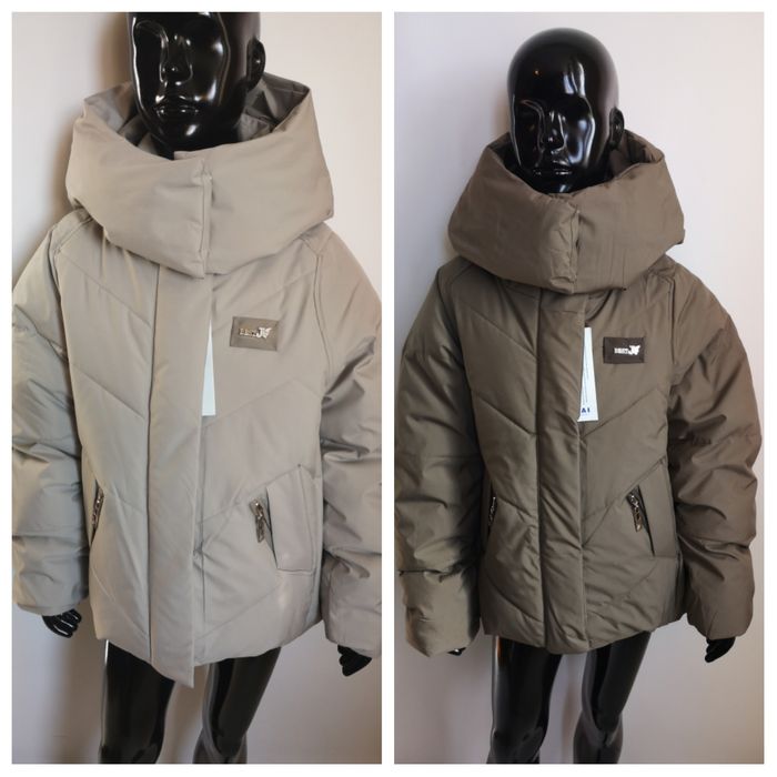 Зимова куртка на середню і крупну статуру 140, 146, 152, 158, 164