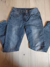 spodnie jeansy dziewczęce 152