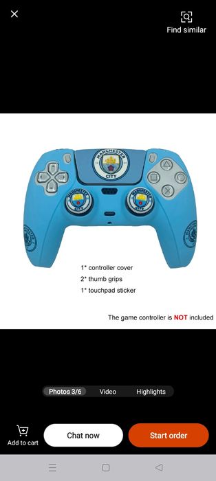 Etui na kotroler Manchester City