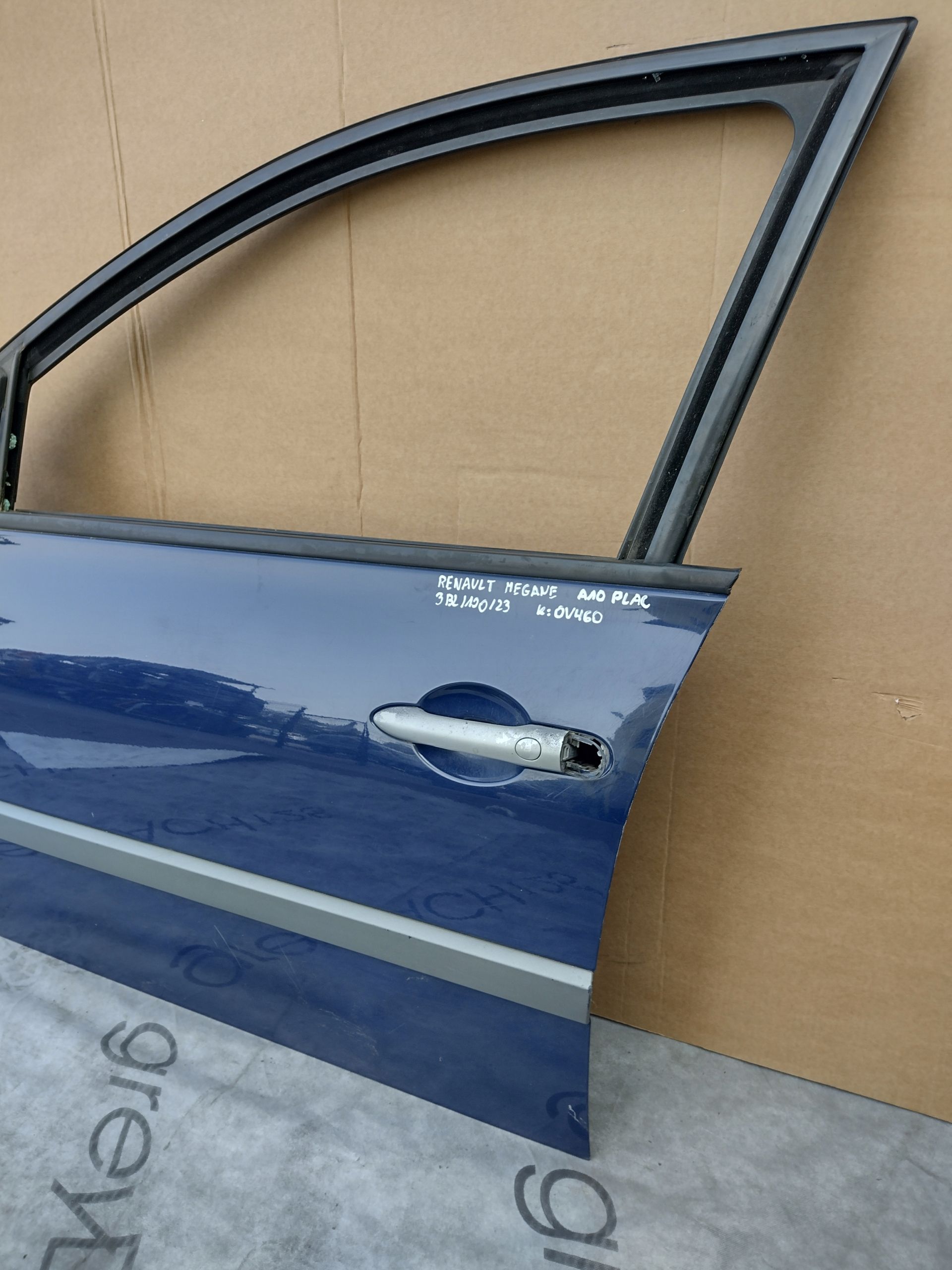 Drzwi przód Lewe Kierowcy Renault Megane II 0V460