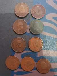 22 moedas D Luiz l 13 e 9 D Carlos I 20 Reis