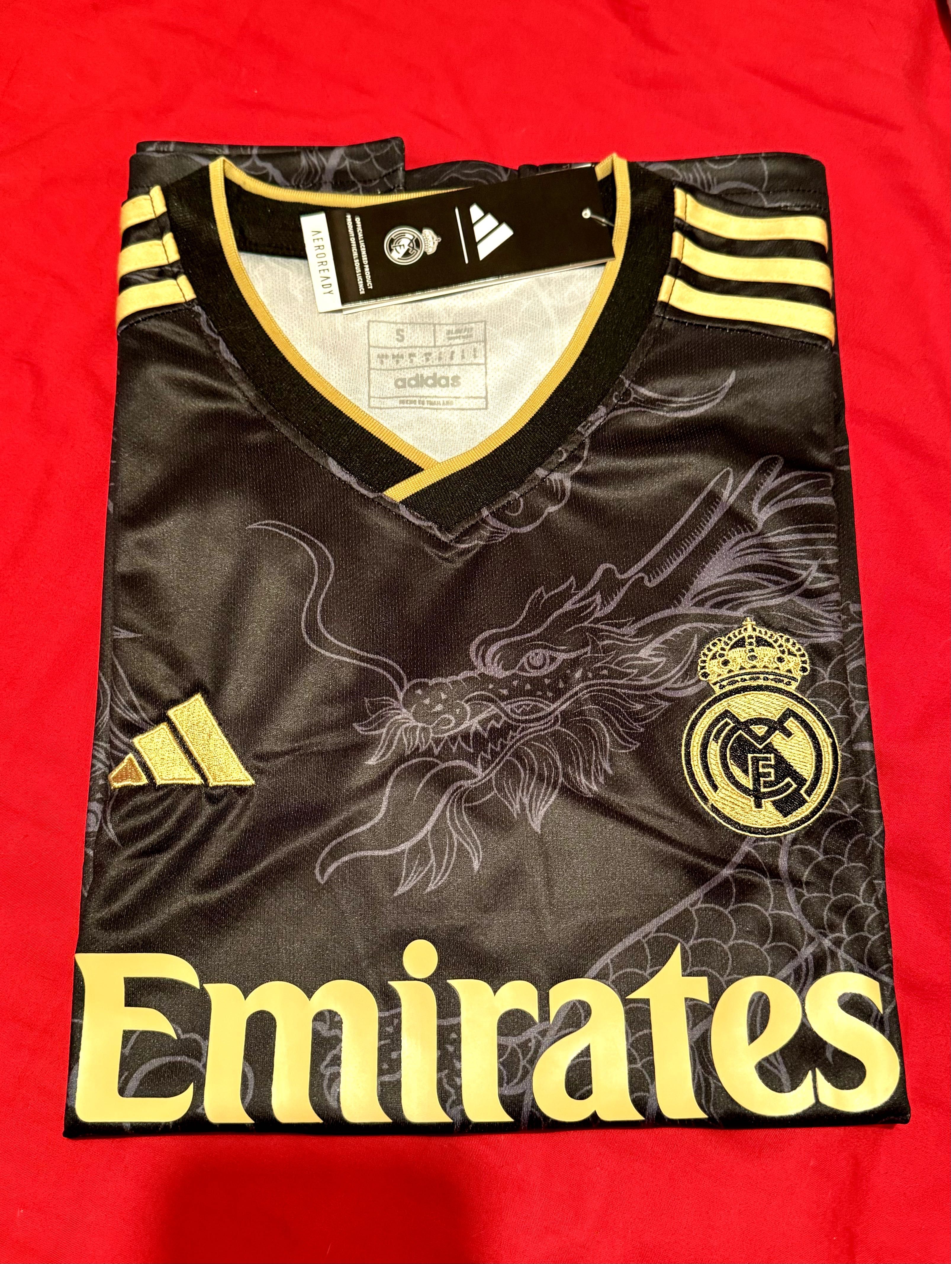 Camisola Real Madrid Nova "Dragon Special Edition" Preta