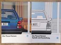 Prospekt Passat B2 Variant CL GL Syncro GT