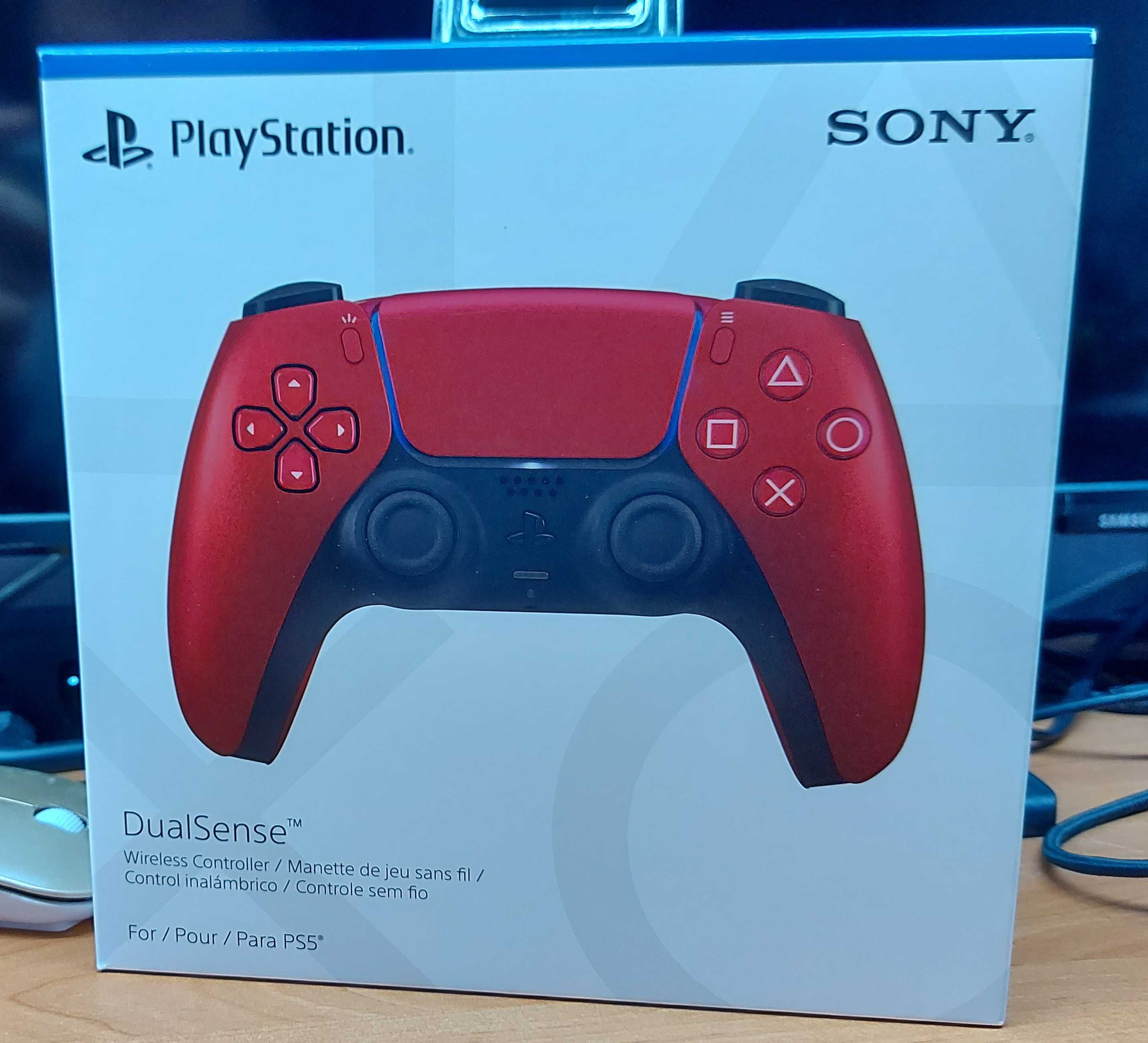 Новий геймпад PlayStation 5 Dualsense Volcanic Red