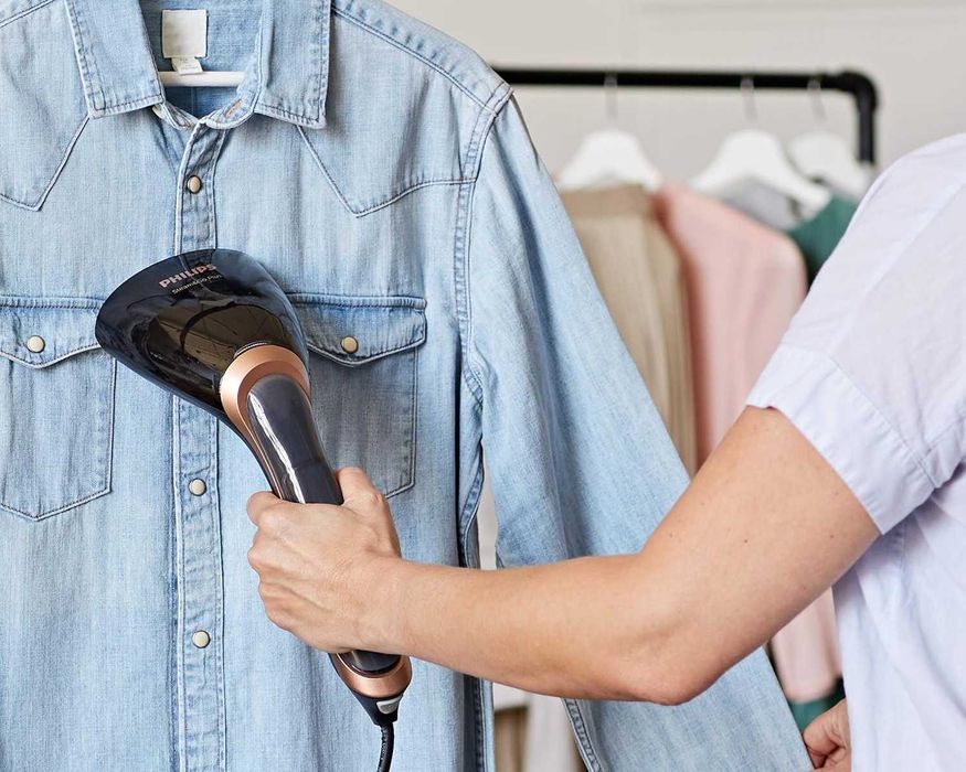 NOWA Parownica Ręczna Philips 1300W Steam&Go Plus System Antywapienny