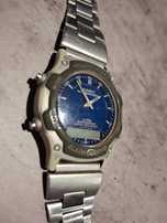 UNIKALNY Męski Vintage ANALOGOWO-CYFROWY Zegarek CASIO (1737) AW-45.