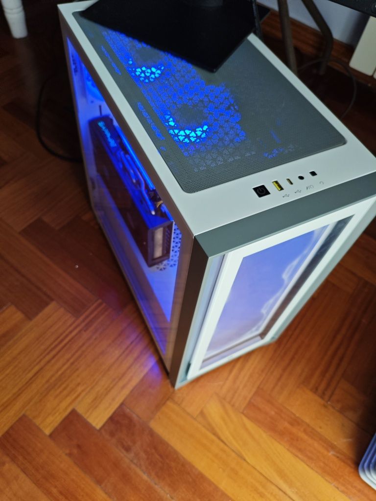 Peças Kit Gamer + Corsair 4000X white | 32GB RAM | RTX 3060 Leia o anu