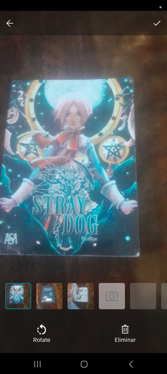 Manga novo Stray  dog velume dois  lido só uma vez