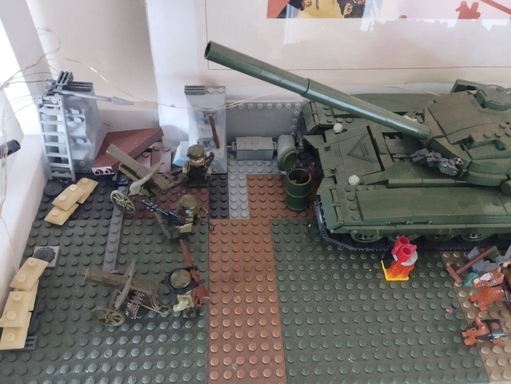 Makieta jak LEGO druga wojna światowa WW2 wś2