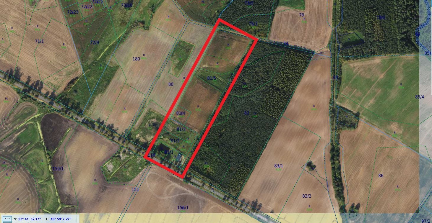 Działki budowlane Bądki Kwidzyn