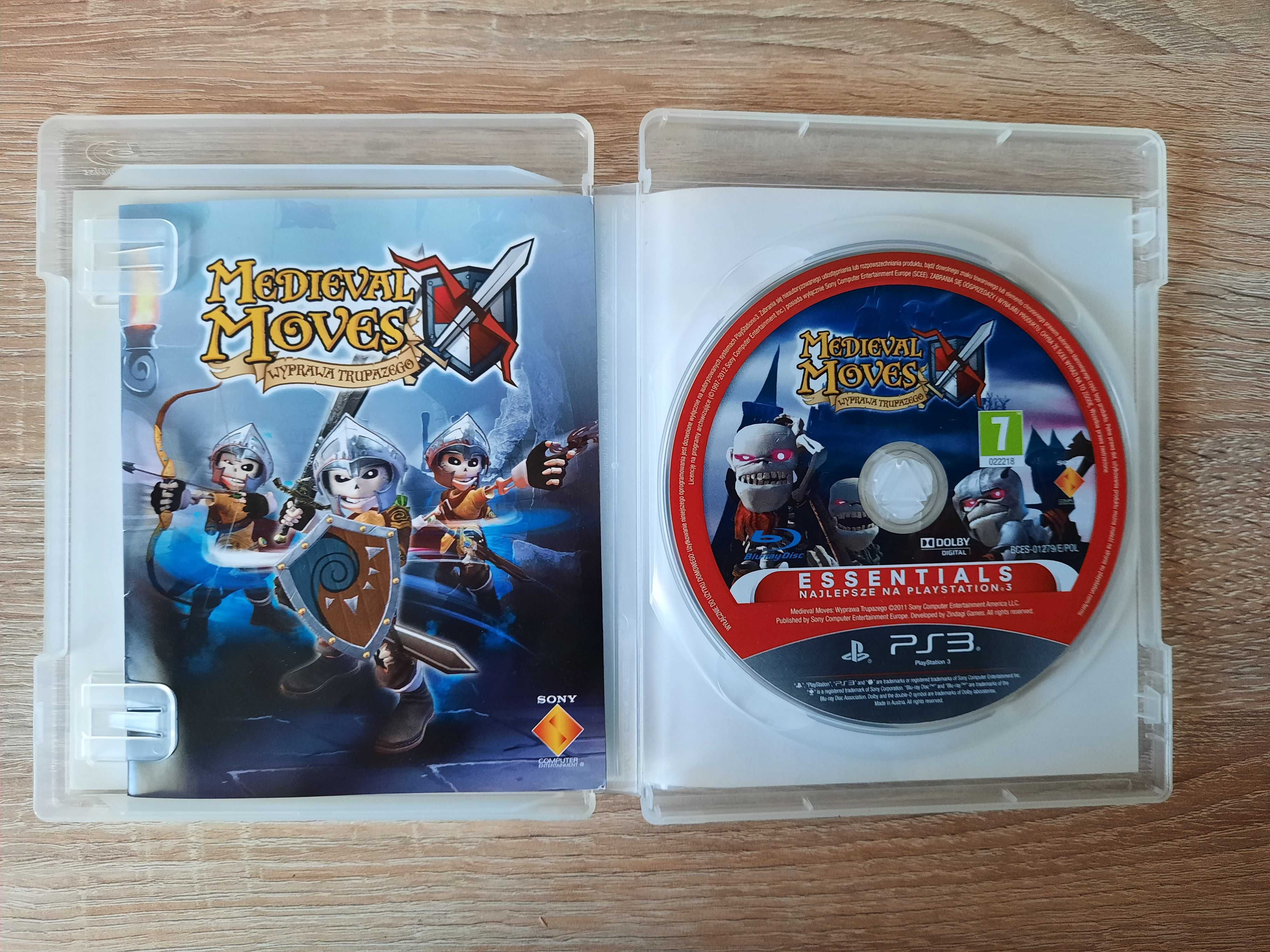 Medieval Moves Wyprawa Trupazego PS3 Polska Wersja (stan 5+/6)