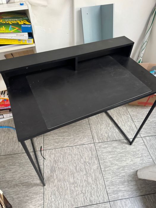 Biurko loft czarne