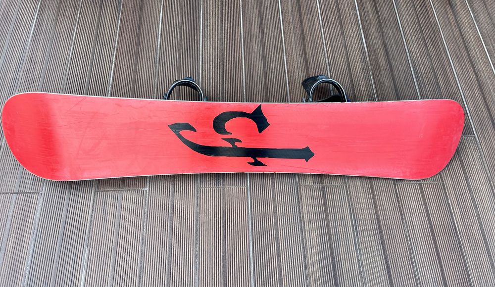 Prancha de snowboard F2 + fixações K2