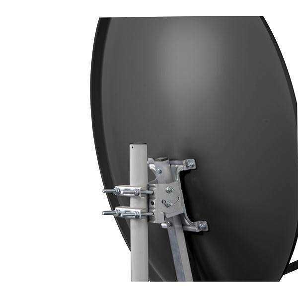 Antena satelitarna CORAB 80 cm  stalowa, ciemna grafit