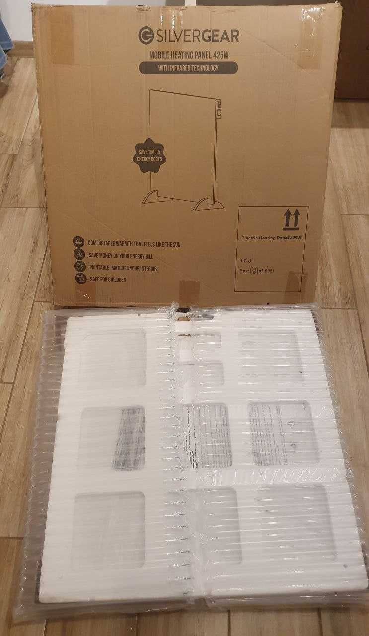Grzejnik podczerwieni Silvergear, wolnostojący 425W