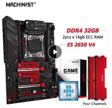 MACHINIST X99+ Xeon CPU +DDR4. 32gb