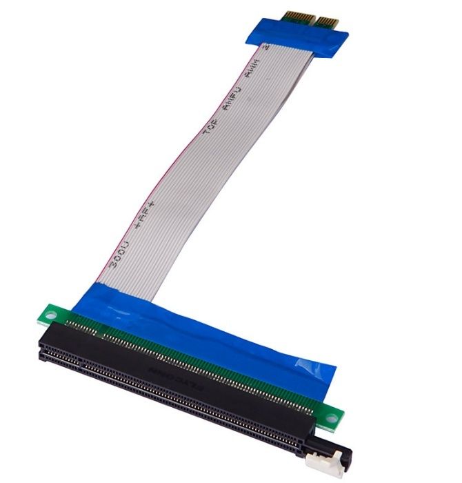 Райзер гибкий PCI-E 1x to 16x 19/29/35 см шлейф переходник удлинитель