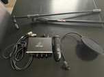AKG P120 + interfejs audio Behringer UMC22 (kabel + statyw w zestawie)