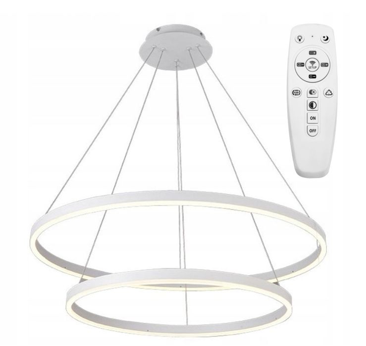 Lampa wisząca Milagro wraz z pilotem