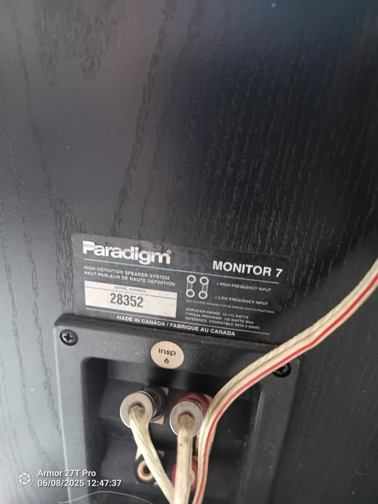 Głośniki paradigm monitor 7