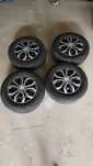 Felg stalowe 16" RAV4 III + opony zimowe 215/70R16 100T + kołpaki 16''