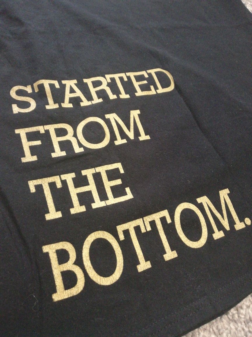 Started From The Bottom Sowa koszulka t-shirt męski czarny rozmiar M