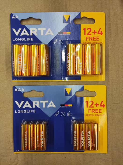 Baterie Varta  16szt