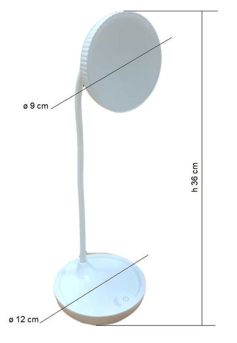 Лампа на акумуляторі.