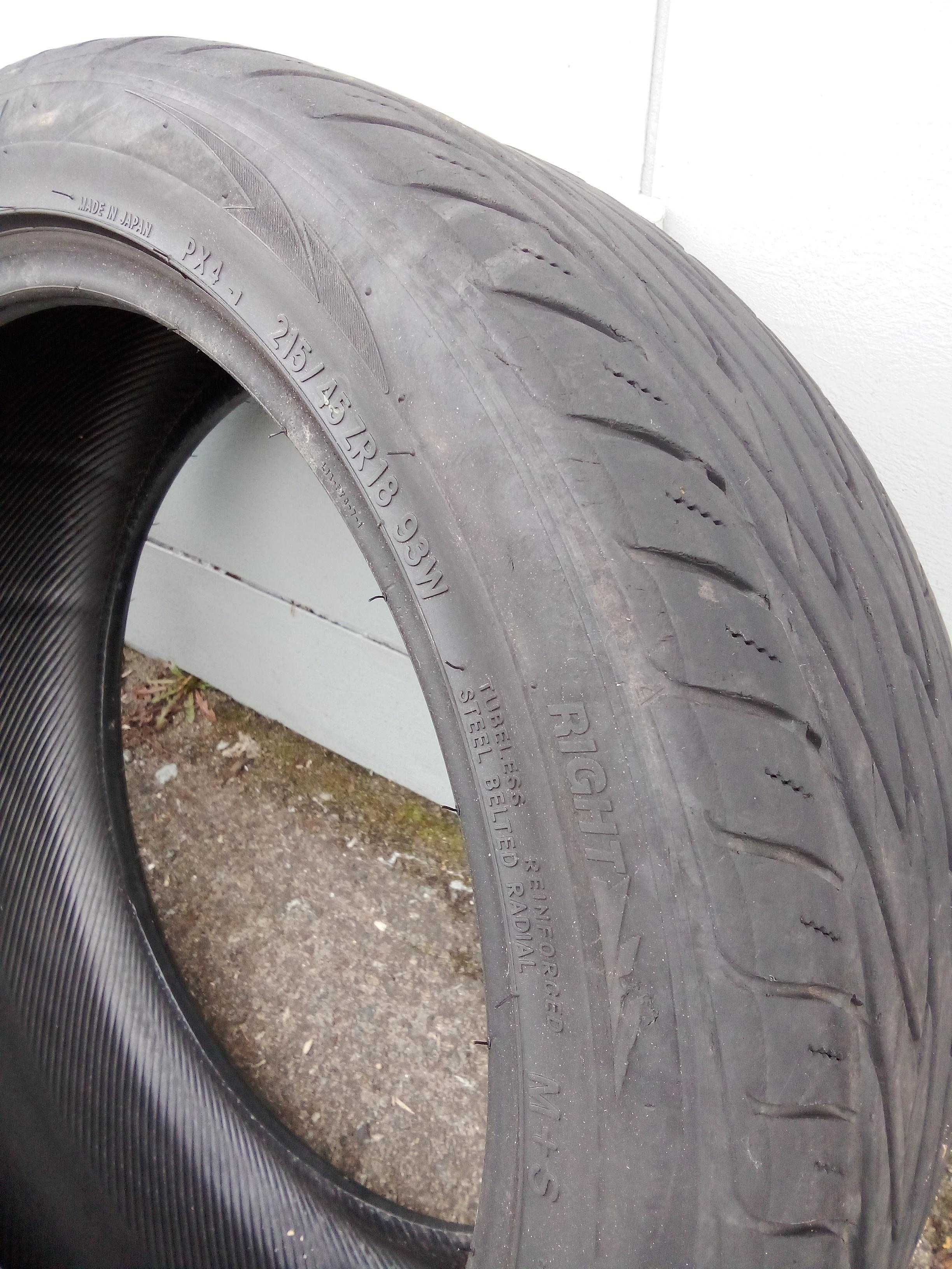 Колеса літні 215/45 R18 Toyo Proxes, б/у