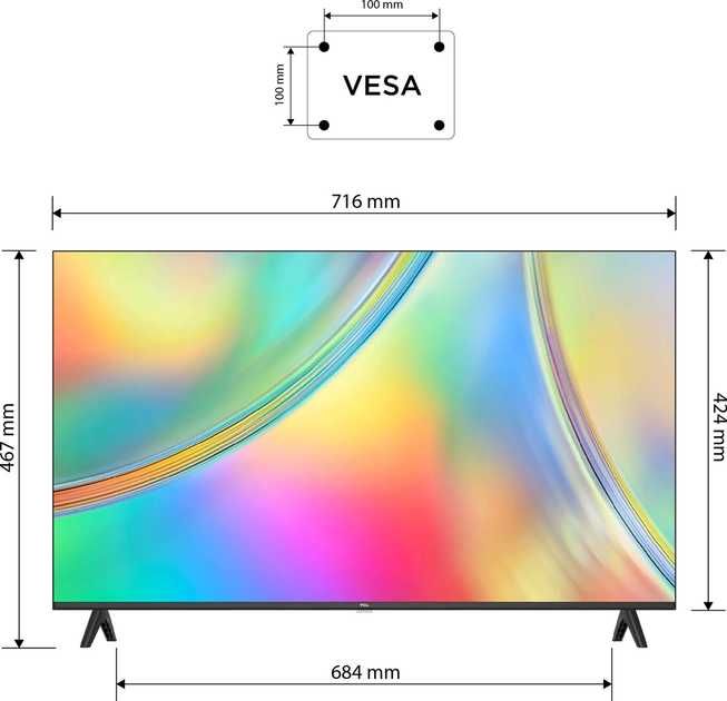 Телевізор TCL 32S5400AF