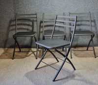 Krzesła Ogrodowe Włoskie 4 sztuki.Vintage