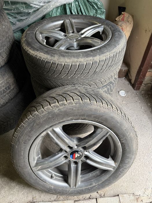 Диски 17 радіусу з БМВ Ф10. 225/50 17 Зима Гудієр Ультрагріп 8