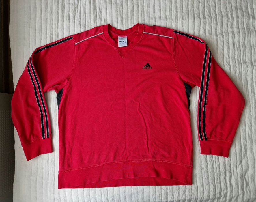 Czerwona bluza Adidas