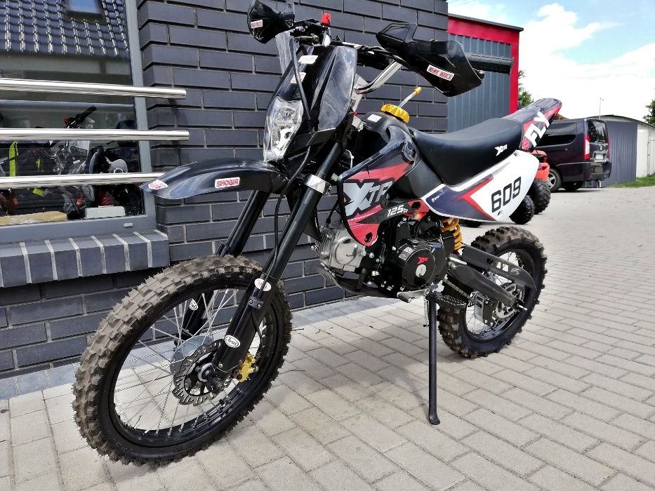 XTR 125 ! FULL OPCJA ! Rozrusznik-Lampa-Sport Wydech-NOWY cross 609 !