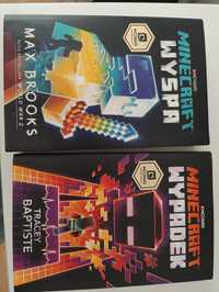 Książki Minecraft 2 szt. Wyspa i Wypadek