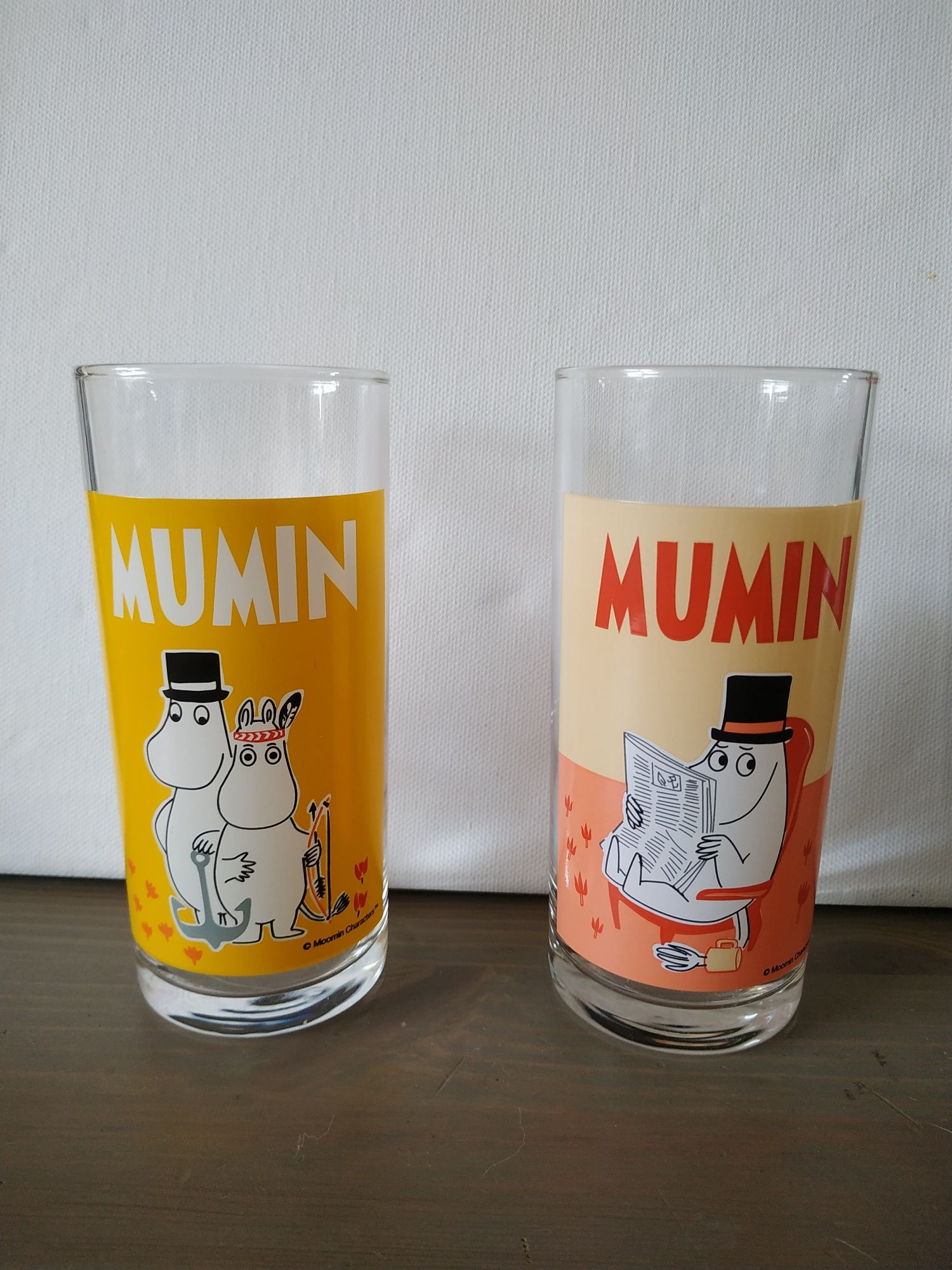 Szklanki Muminki MOOMIN Characters nowe śliczne MUMIN