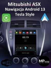 Radio Mitsubishi ASX Android_13 CarPlay/AA TESLA Montaż