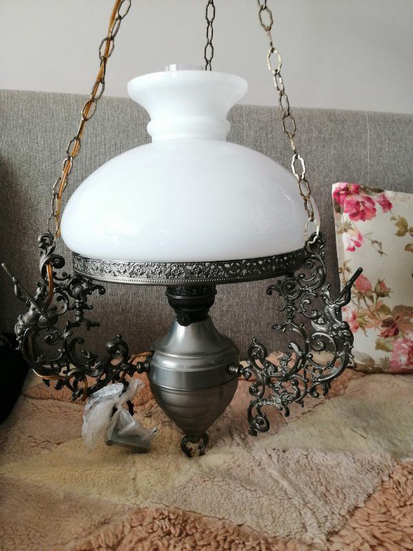 Stylowa lampa wisząca okazała, zadbana
