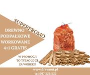 Drewno rozpałkowe SUPERPROMO!! 4+1 GRATIS!!
