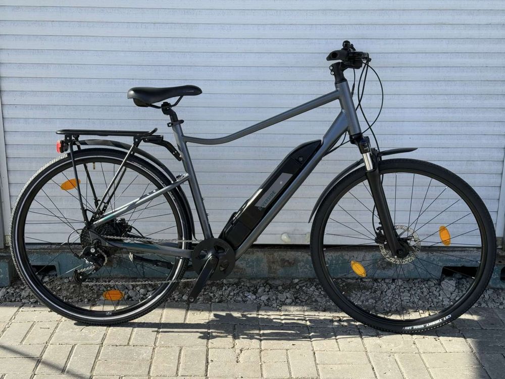 Btwin Riverside E електровелосипед дорожній міський шосейний турист