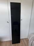 IKEA Besta Blat szklany szklo, czarne czarny 901.965.35 180x40cm