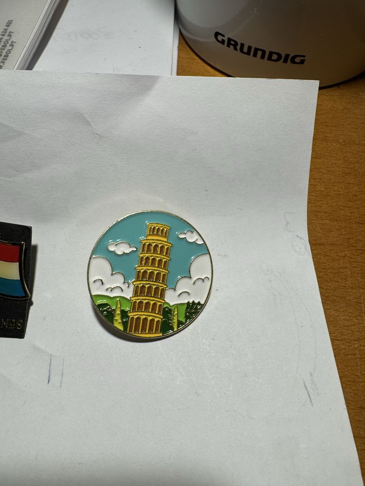 Pin recordacao cidades