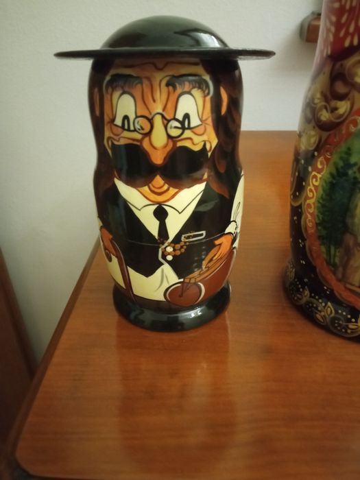 Матрёшки ручной работы еврейской и  украинской темы