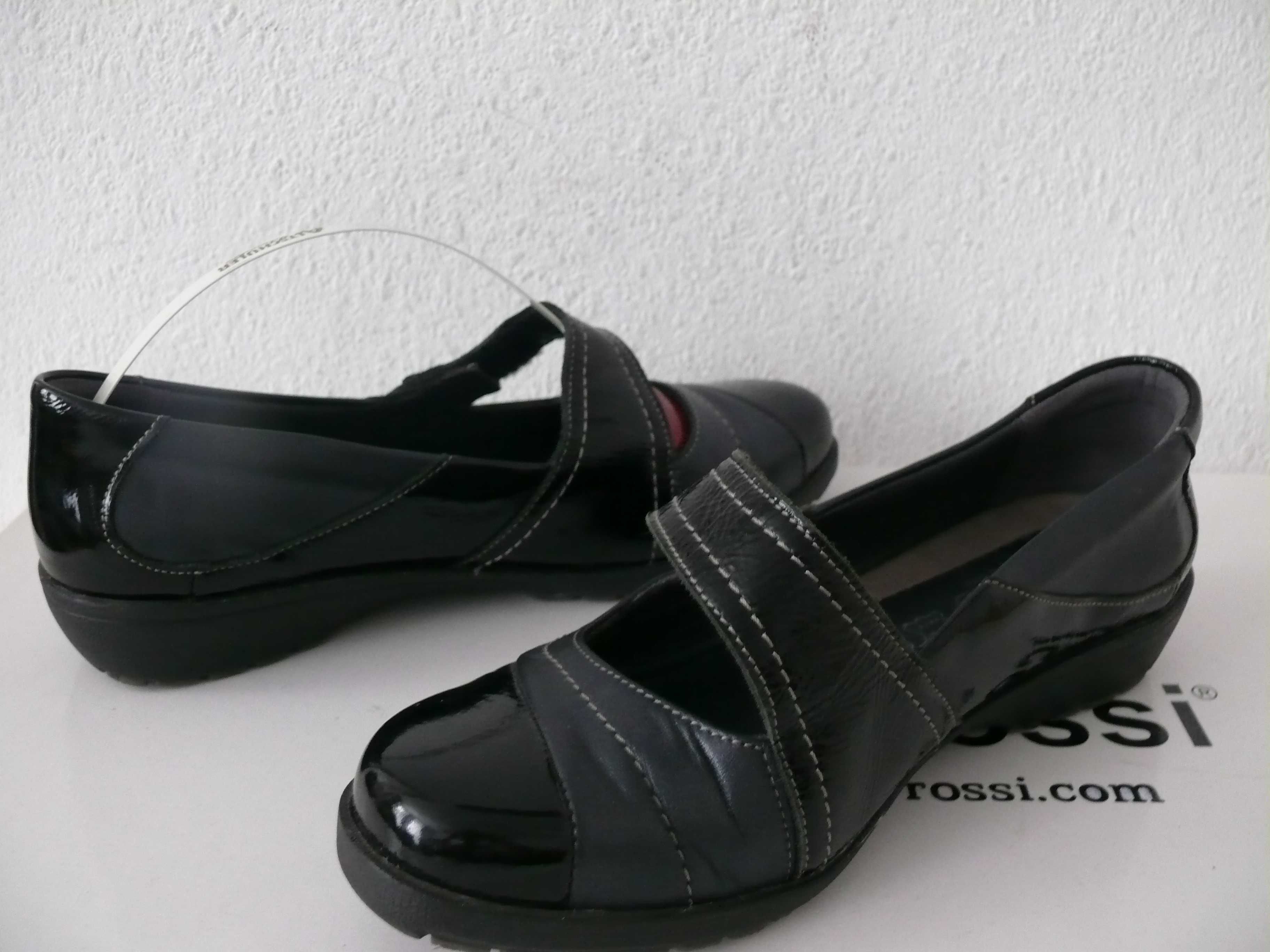 Damskie półbuty zdrowotne "Fly Flot" skóra 100%